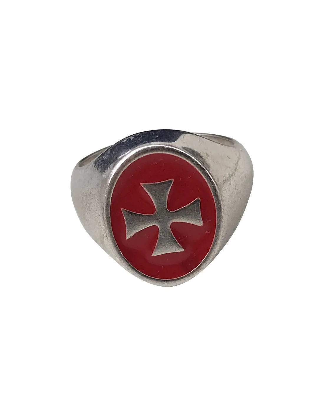 Anillo mujer Cruz Templaria