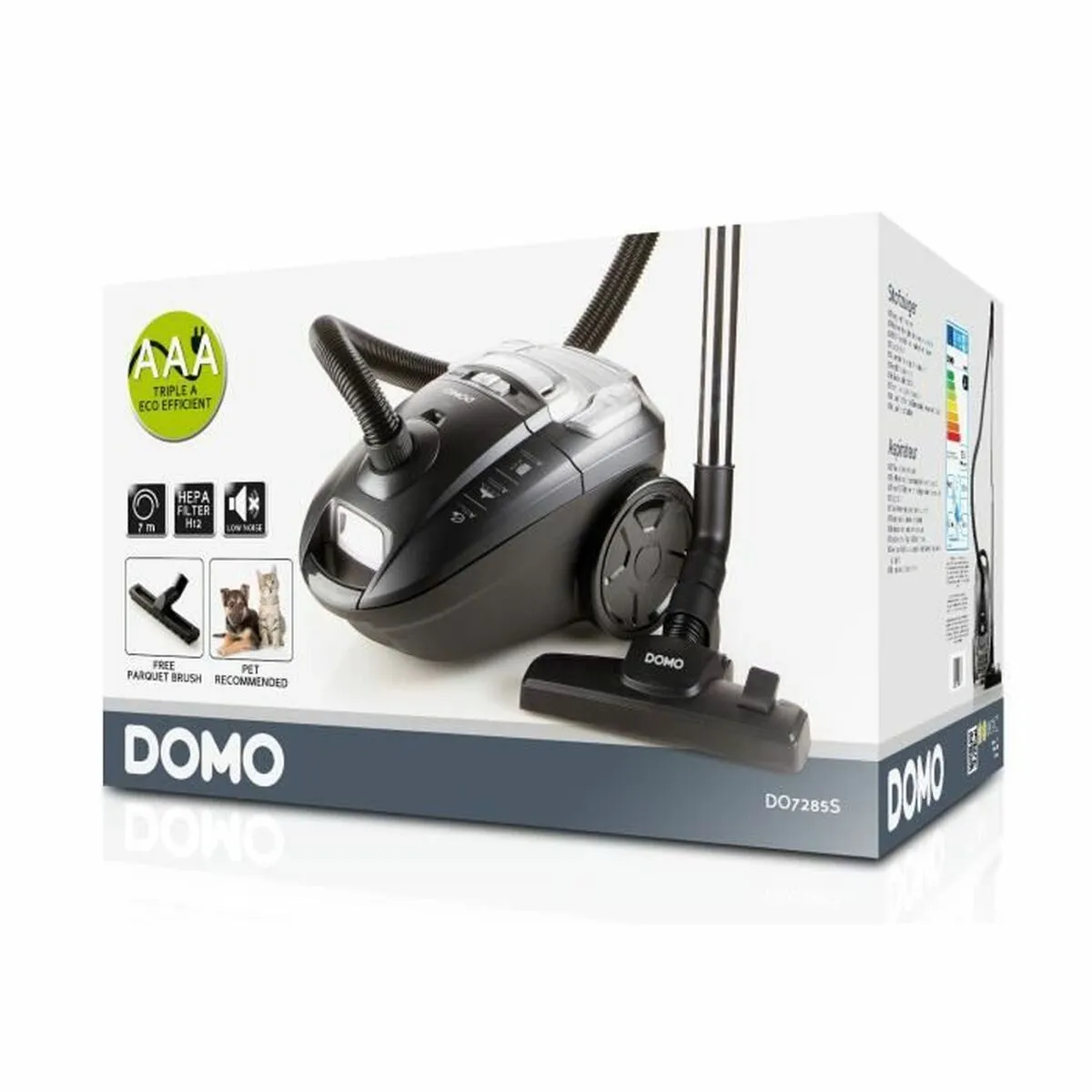 Aspirateur DOMO DO7285S 700 W Gris 700 W