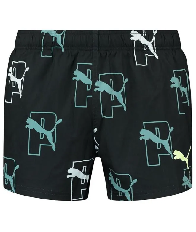 Bañador Puma Swim Print Cat Logo Shorts 1P Hombre