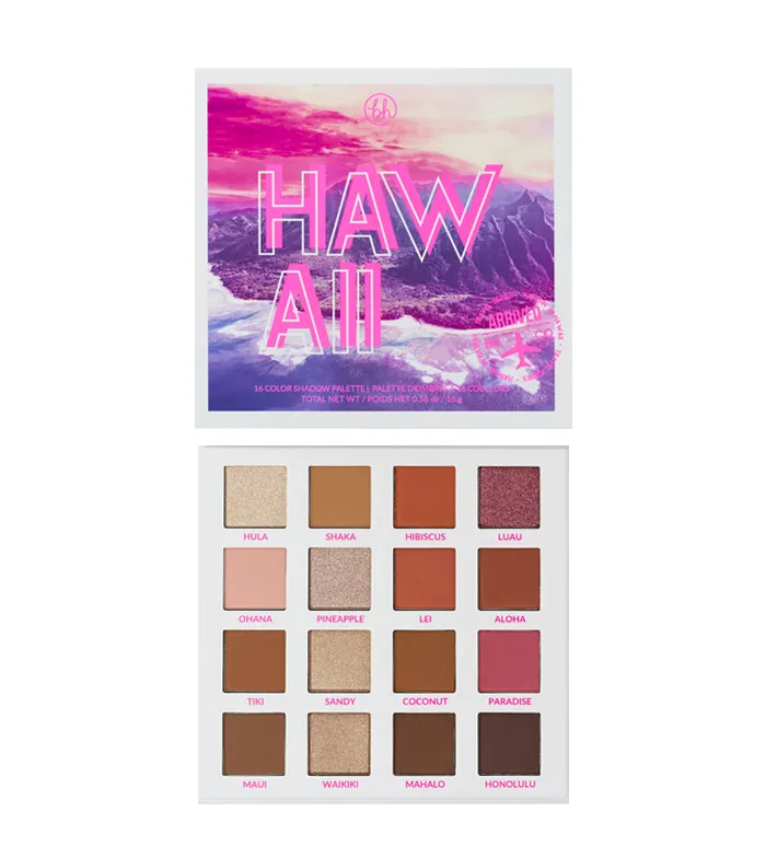 BH Cosmetics - *Travel Series* - Paleta de sombras - Hangin' in Hawaii