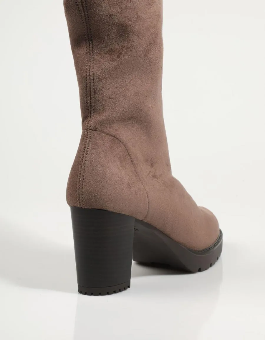  botas MISS ELASTIC 77674 en Taupe 80853