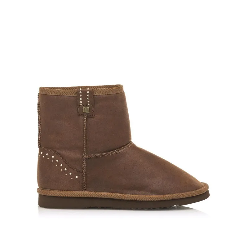 Botas Planas Mustang 50081 Mujer Moka