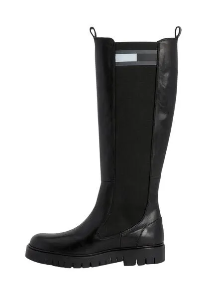 Botas Tommy Hilfiger High Shaft Negro para Mujer