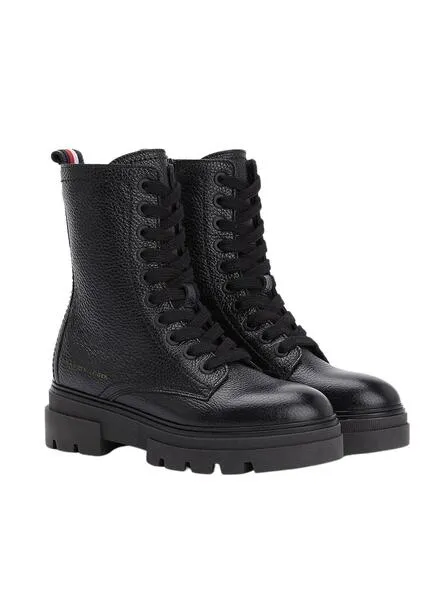 Botas Tommy Hilfiger Monochromatic Negro Mujer