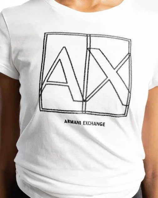 Camiseta Armani Exchange 3DYT38 YJ8QZ Blanco