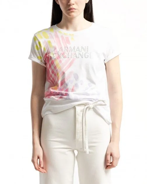 Camiseta Armani Exchange 3DYT64 Blanco