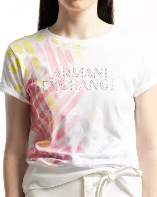 Camiseta Armani Exchange 3DYT64 Blanco