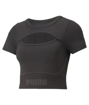 Camiseta De Fitness Puma Formknit Seamless Ba Mujer Negro