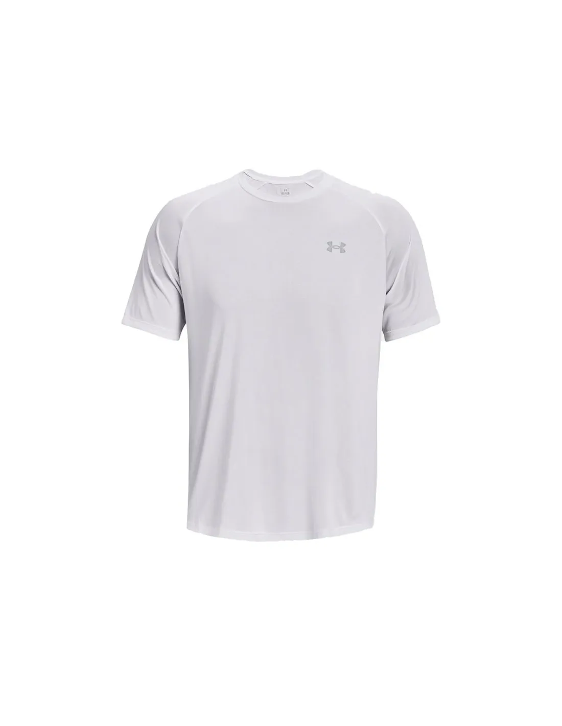 Camiseta de Fitness Under Amour Tech Reflective Blanco Hombre