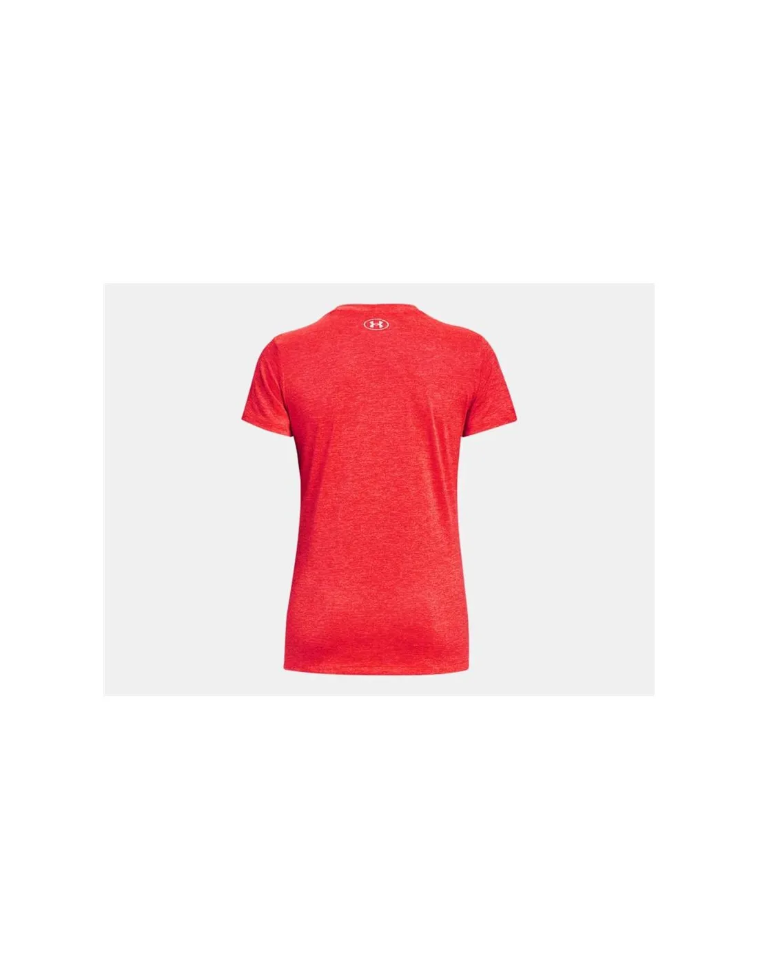 Camiseta de Fitness Under Armour Tech Ssv - Twist Mujer Rojo