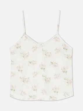 Camiseta de pijama con flores