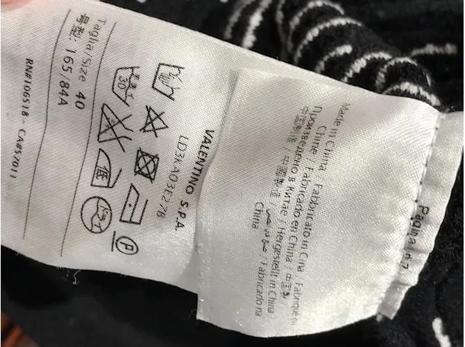 Camiseta de punto MISSONI.Algodón S Internacional Negro 
