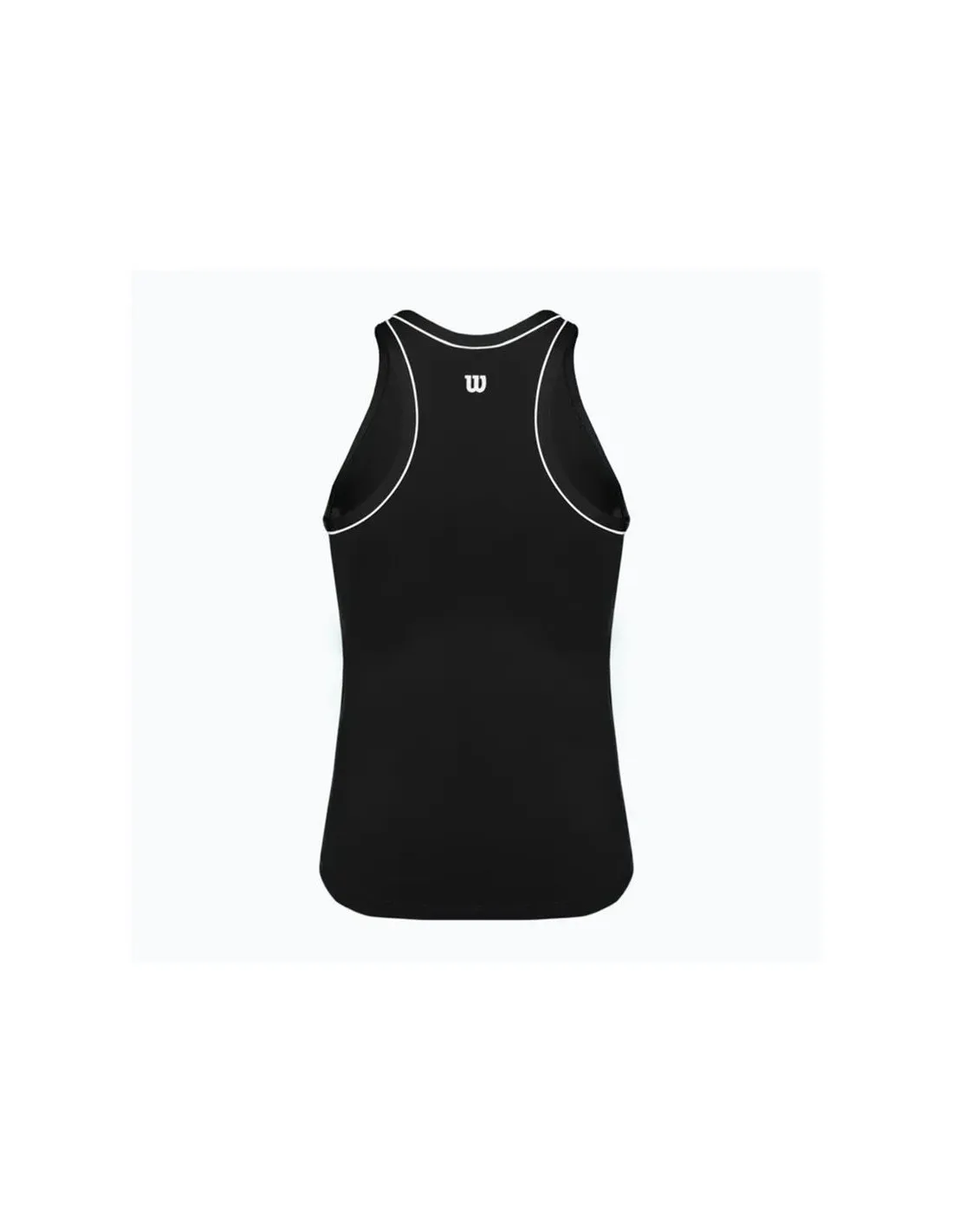 Camiseta de Pádel Wilson Team Tank Negro Mujer