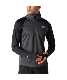 Camiseta de running The North Face 1-4 Zip Run negro Hombre