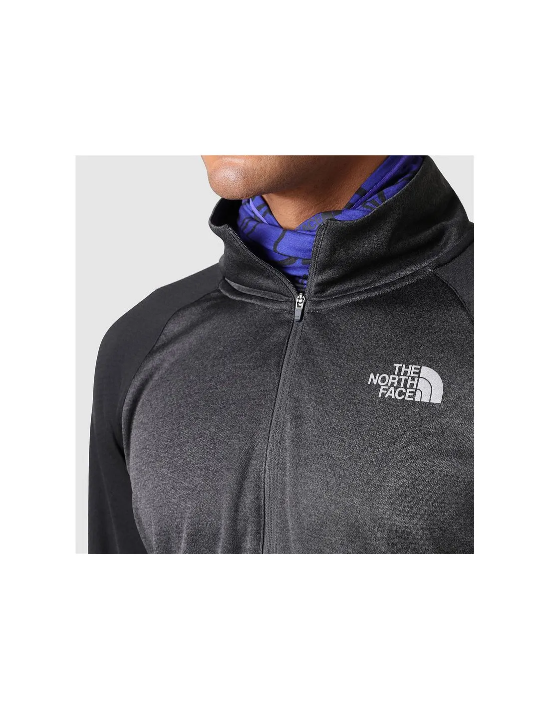 Camiseta de running The North Face 1-4 Zip Run negro Hombre