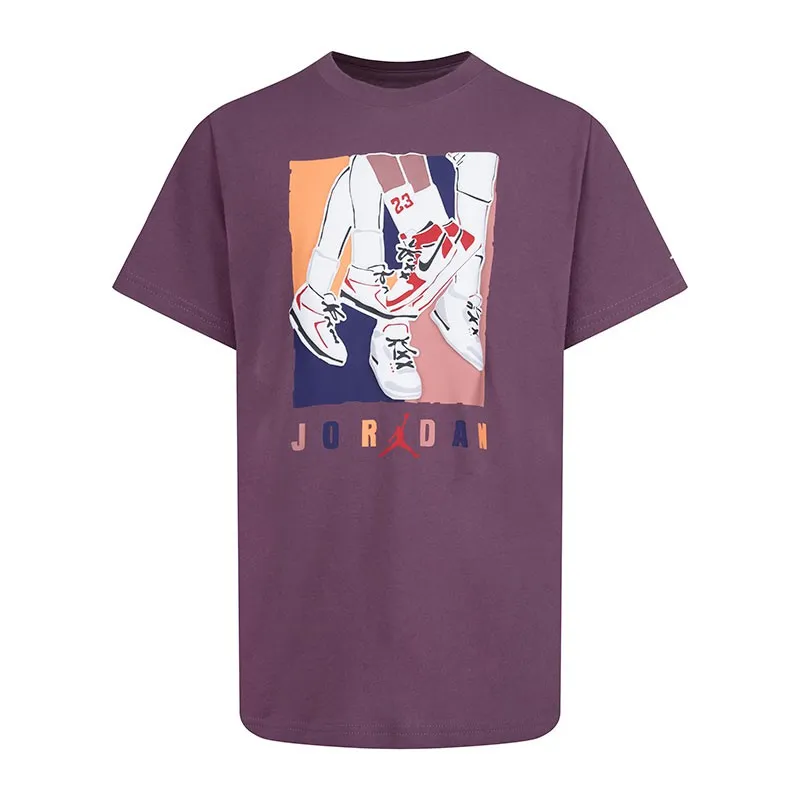 CAMISETA JORDAN COURTYARD LILA (JUNIOR)