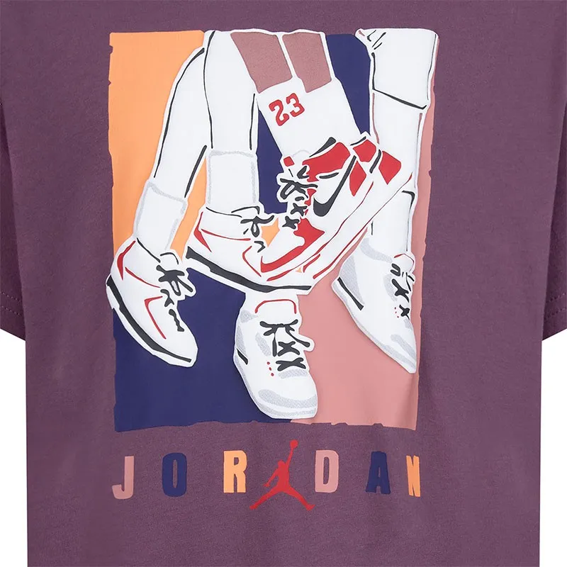 CAMISETA JORDAN COURTYARD LILA (JUNIOR)