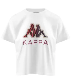 Camiseta Kappa Edalyn CKD Blanco Mujer