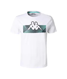 Camiseta Kappa Eryx Blanco Hombre