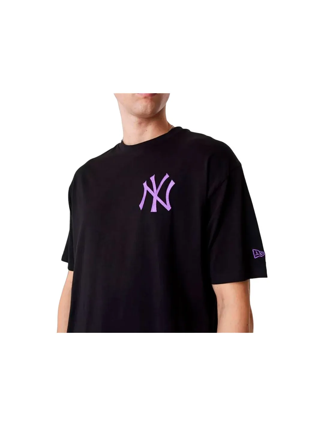 Camiseta New Era League Essentials New York Yankees Black Hombre