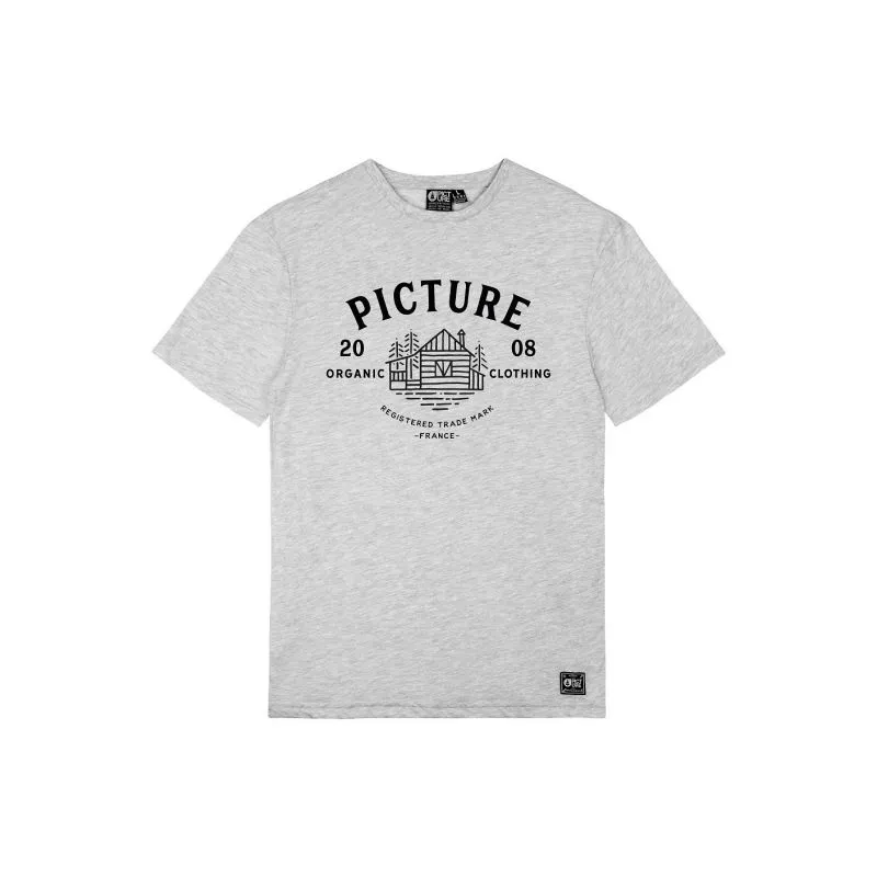 Camiseta Picture Brady (Grey Melange) hombre