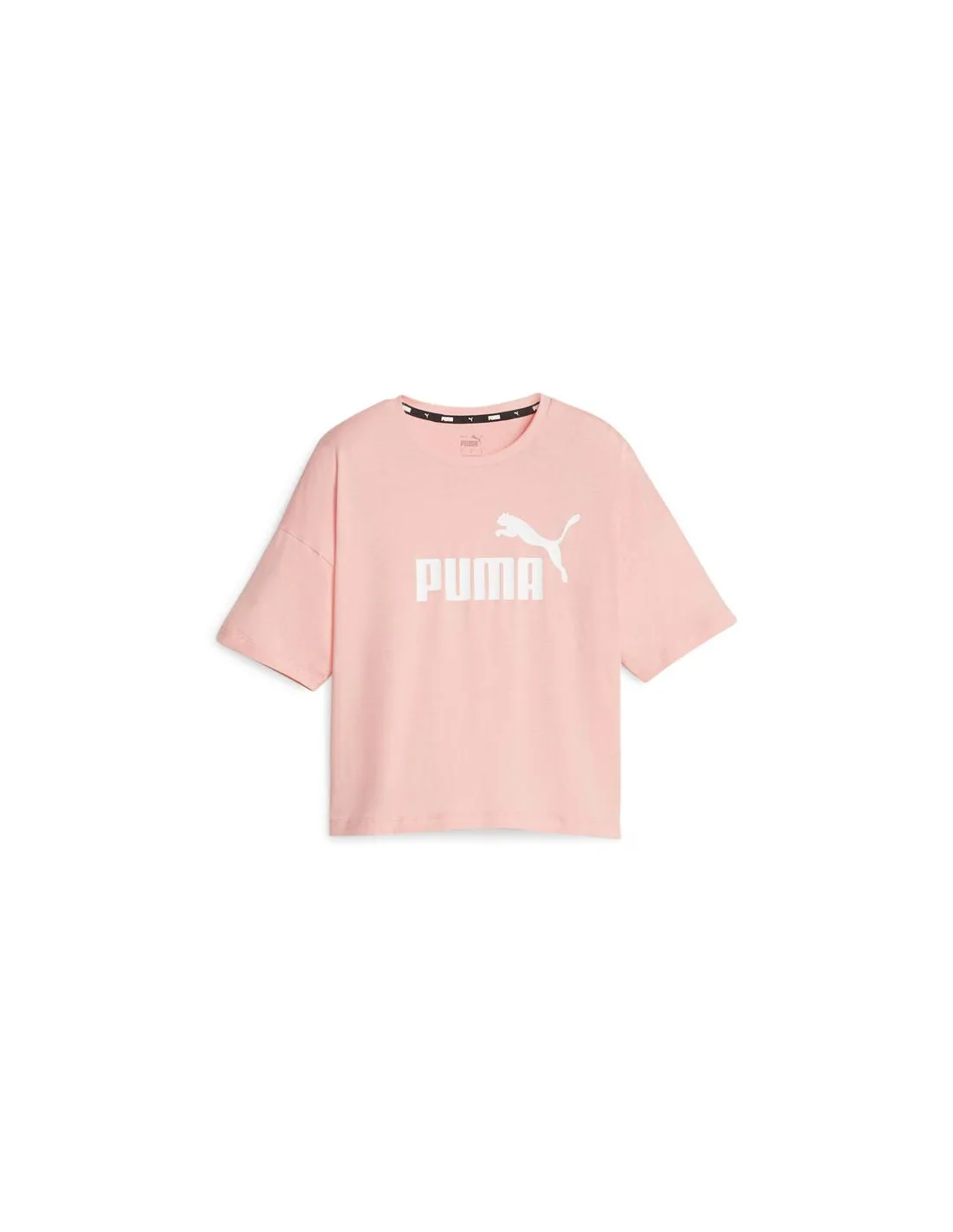 Camiseta Puma Ess Cropped Logo Mujer