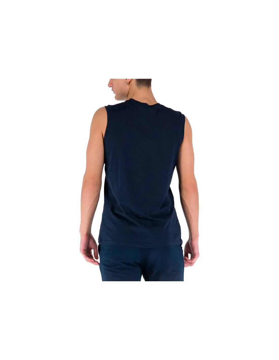 Camiseta sin mangas Champion Sleeveless Crewneck Hombre Dark Blue