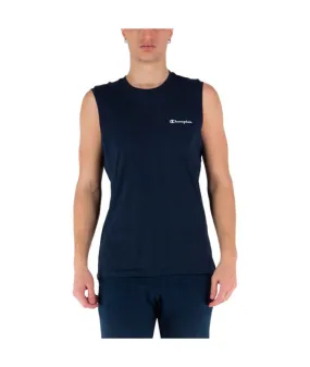 Camiseta sin mangas Champion Sleeveless Crewneck Hombre Dark Blue