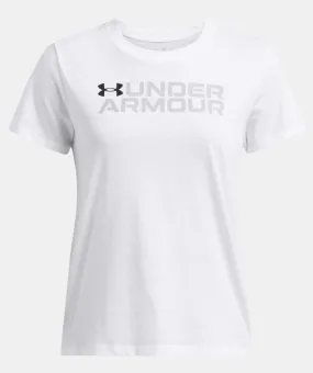 Camiseta Under Armour Big Logo Pack Mujer Blanco