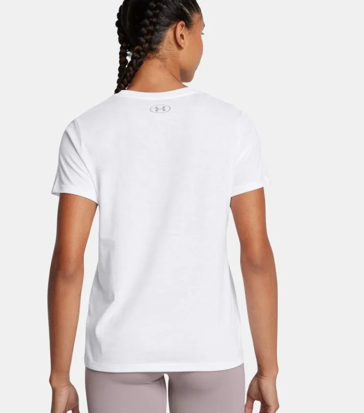 Camiseta Under Armour Big Logo Pack Mujer Blanco