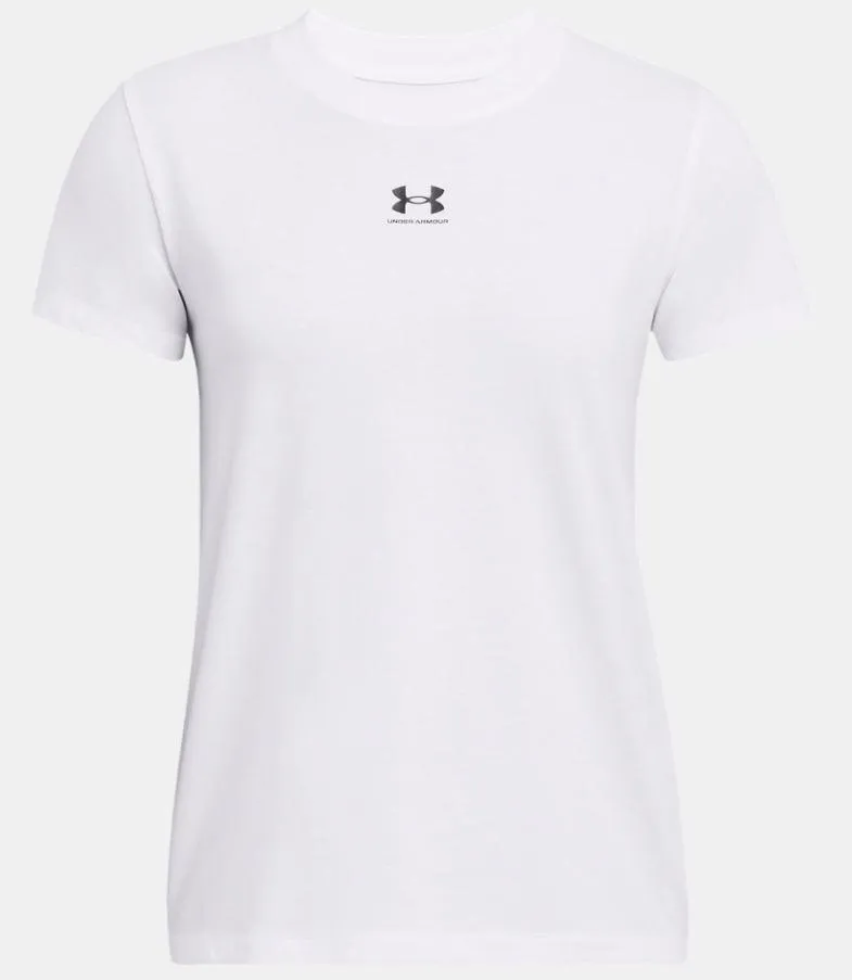 Camiseta Under Armour Campus Core SS Blanca