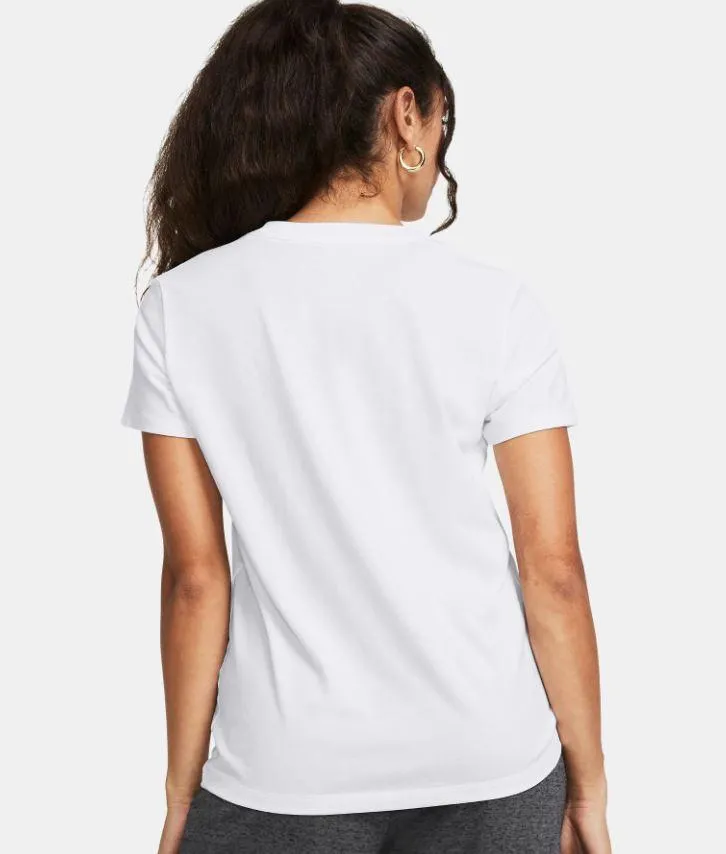 Camiseta Under Armour Campus Core SS Blanca