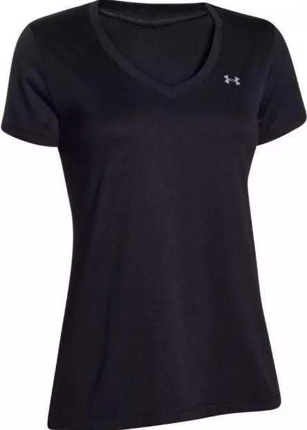 Camiseta Under Armour TECH SS V Mujer Negra