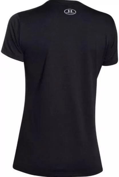 Camiseta Under Armour TECH SS V Mujer Negra