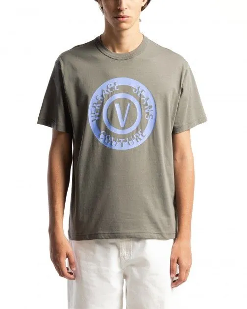 Camiseta Versace Jeans Couture 76GAHT06 Verde