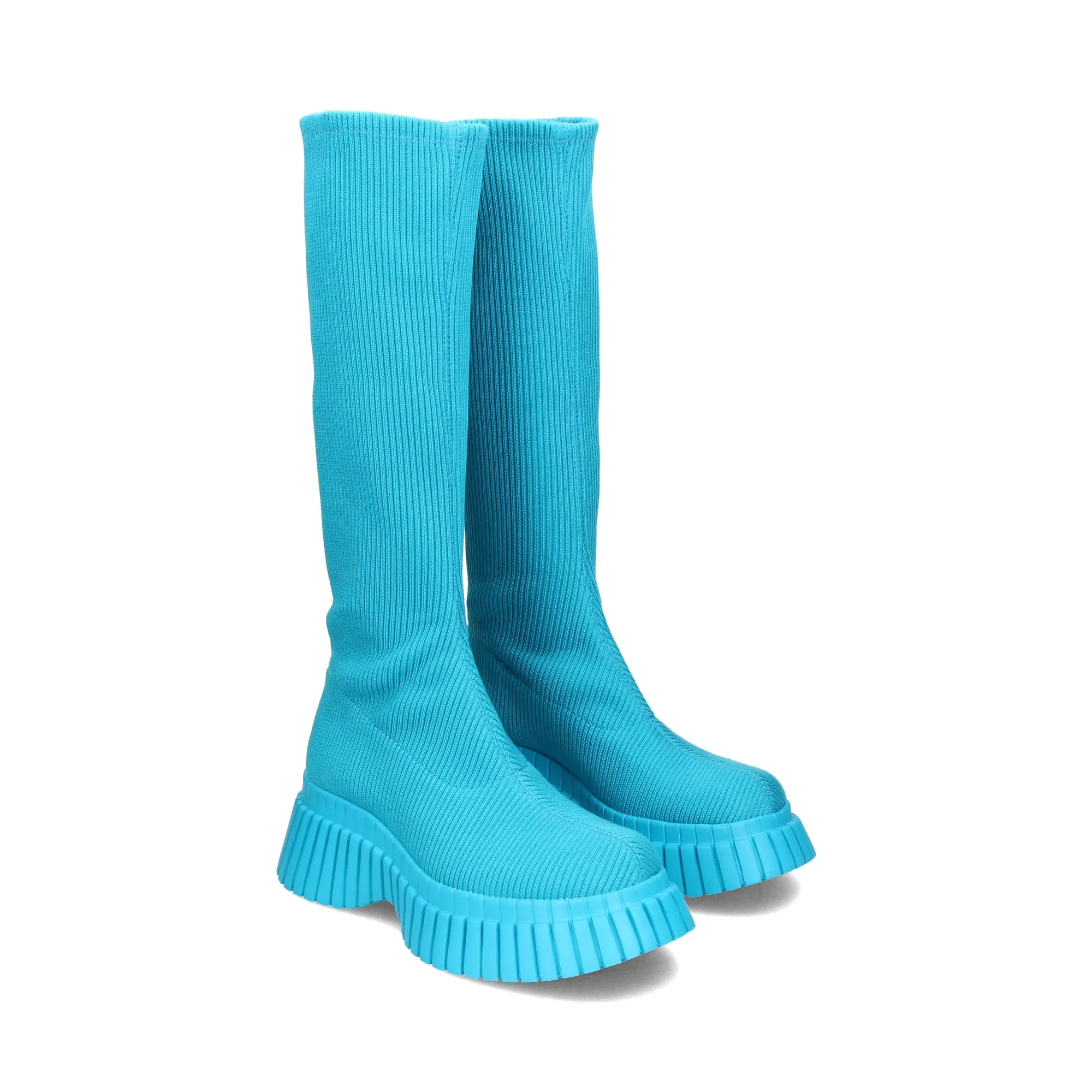 CAMPER Botas con tacón de Mujer 004 AZUL