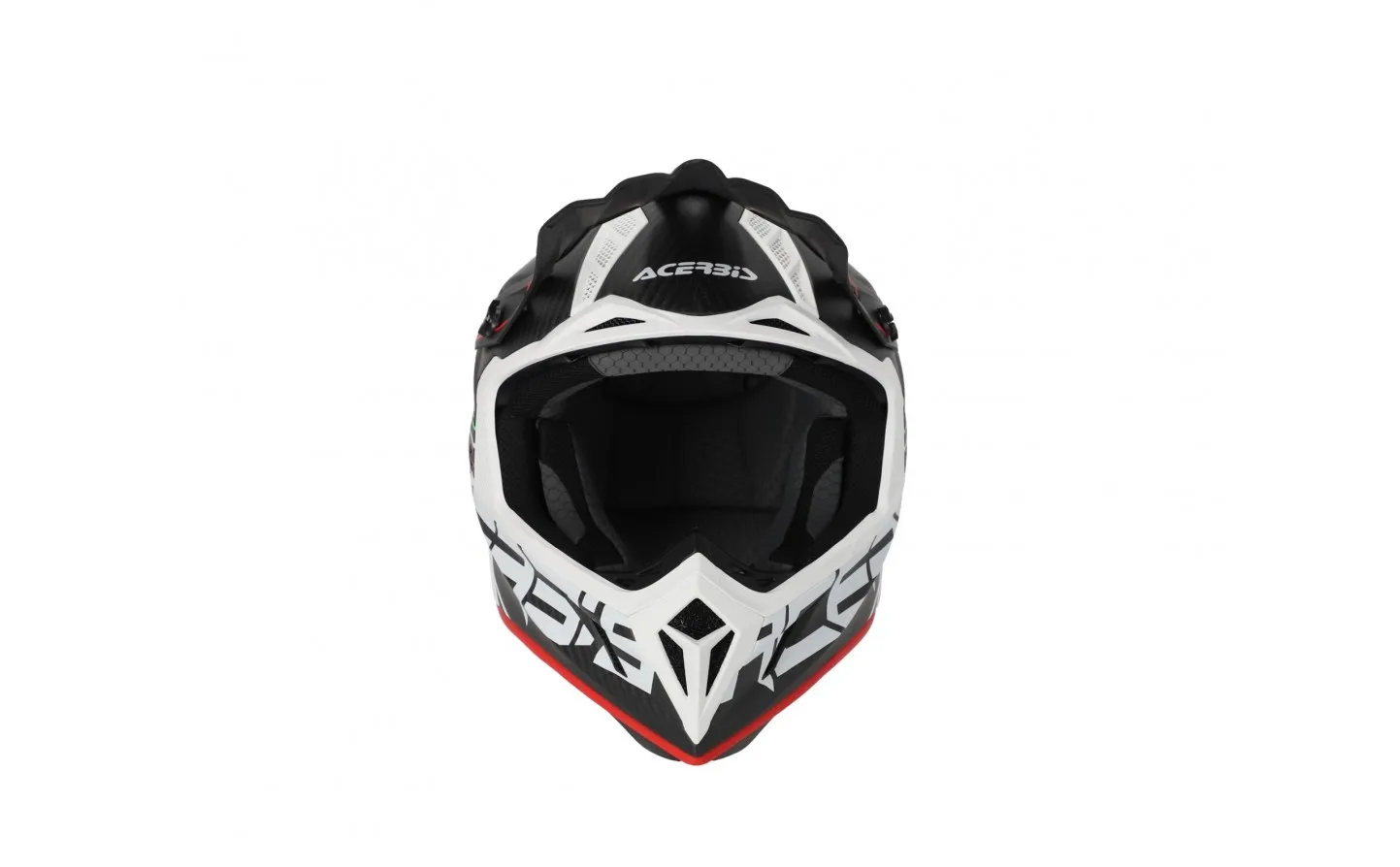 Casco Acerbis Steel Carbon 22-06 Negro Rojo |0025047.323|