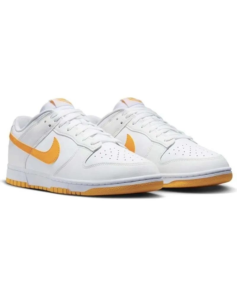 Deportivas NIKE  de Mujer y Hombre y Niño ZAPATILLAS SNEAKERS DUNK LOW RETRO EN COLOR BLAN  BLANCO