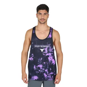 Musculosa Training Under Armour Project Rock Print Mesh Hombre