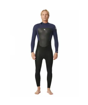 Neopreno de Surf Rip Curl Omega 4/3 Hombre Negro Azul