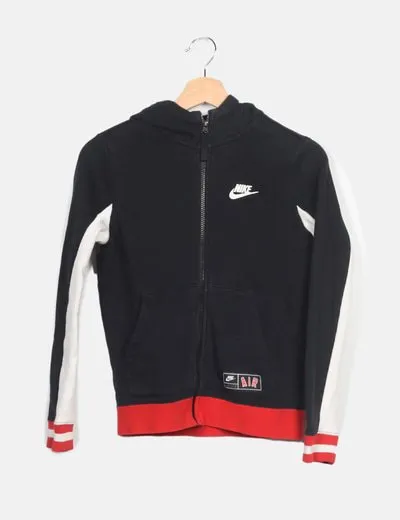 Nike Chaqueta negra deportiva