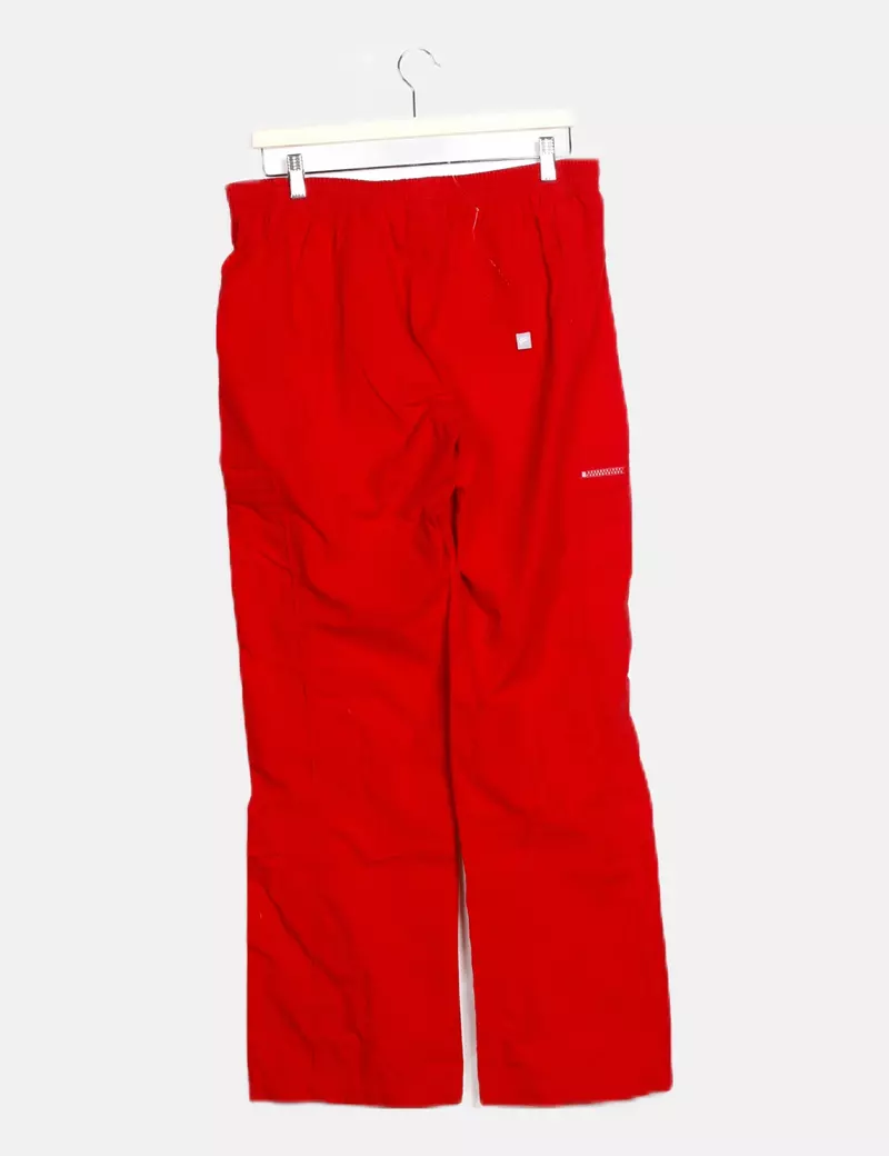 Nike Pantalón rojo básico