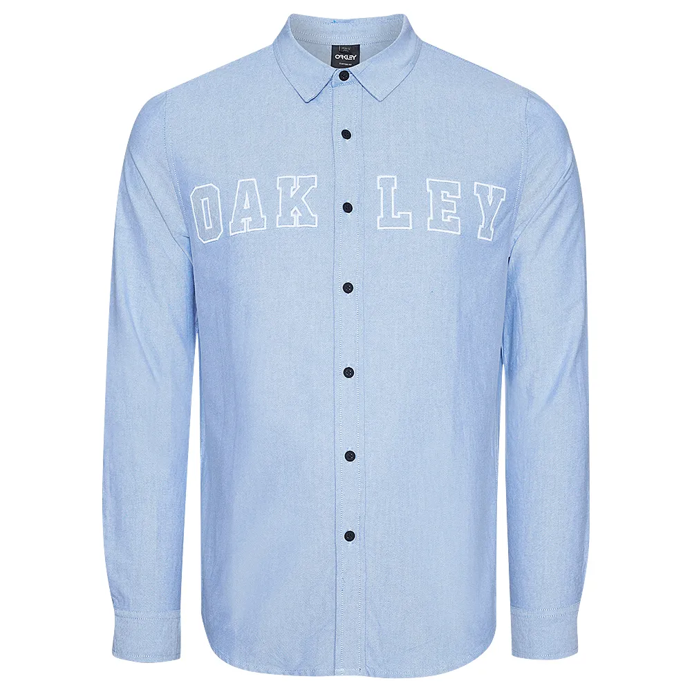 OAKLEY ICON OXFORD LOGO HOMBRE CAMISA DE MANGA LARGA 4019036E1