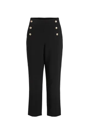 PANTALON TELA BOTONES VIWINNIE NEGRO