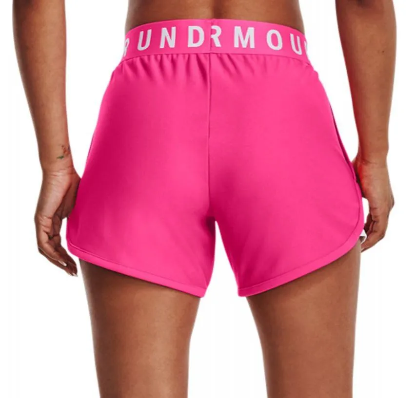 Pantalón Corto Under Armour Play Up 5in Short Rosa Electro