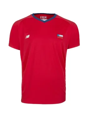 Polera Chile Niño New Balance Roja