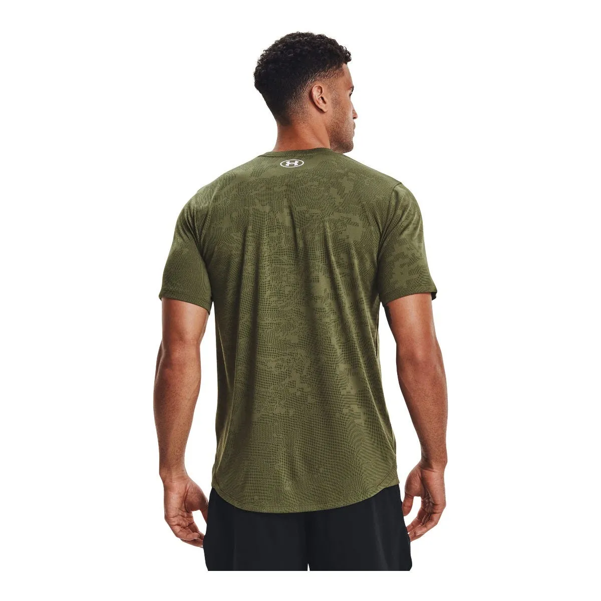 Polera Entrenamiento Hombre Under Armour Verde