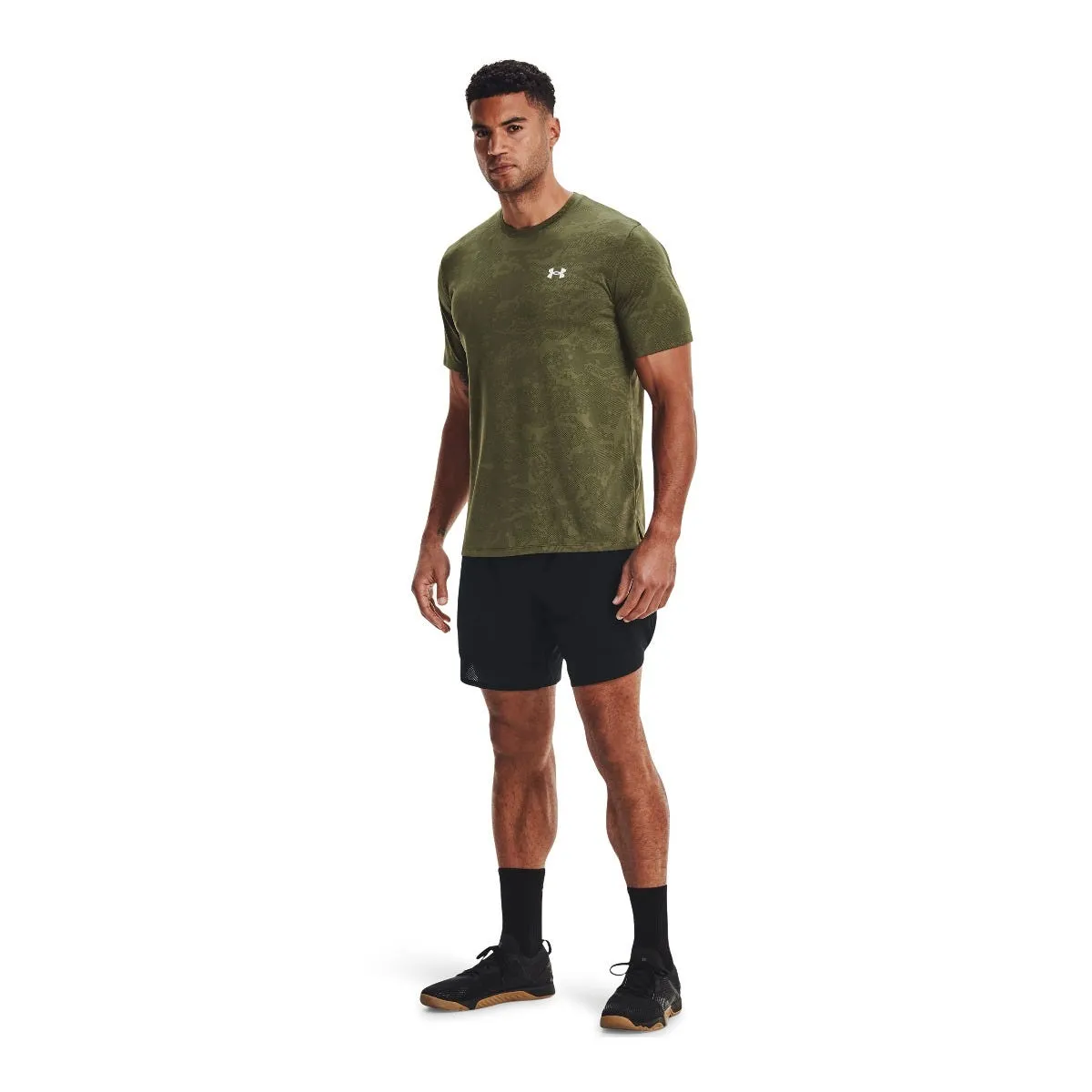 Polera Entrenamiento Hombre Under Armour Verde