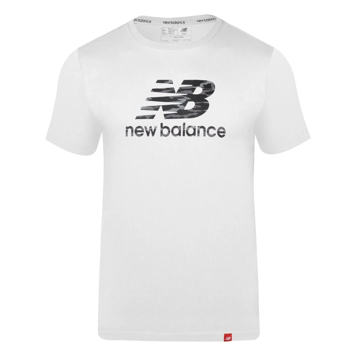 Polera Hombre New Balance Lifestyle Blanca