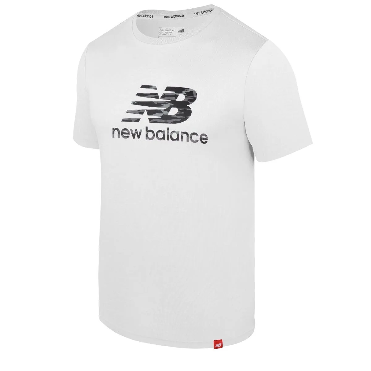 Polera Hombre New Balance Lifestyle Blanca